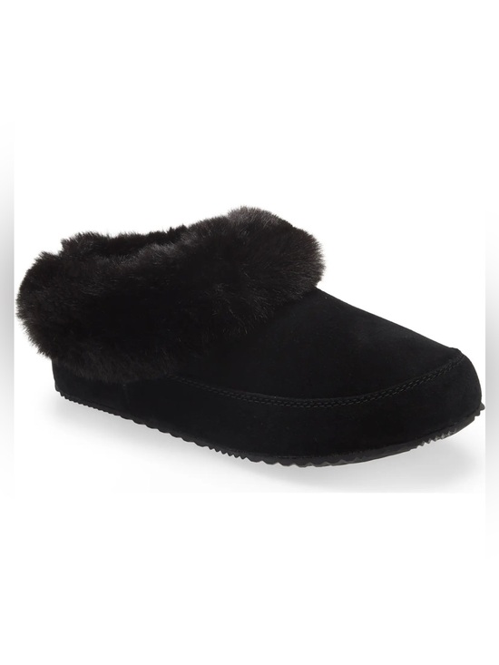 Sorel Shoes - NWB SOREL Go Coffee Run Faux Fur Slipper